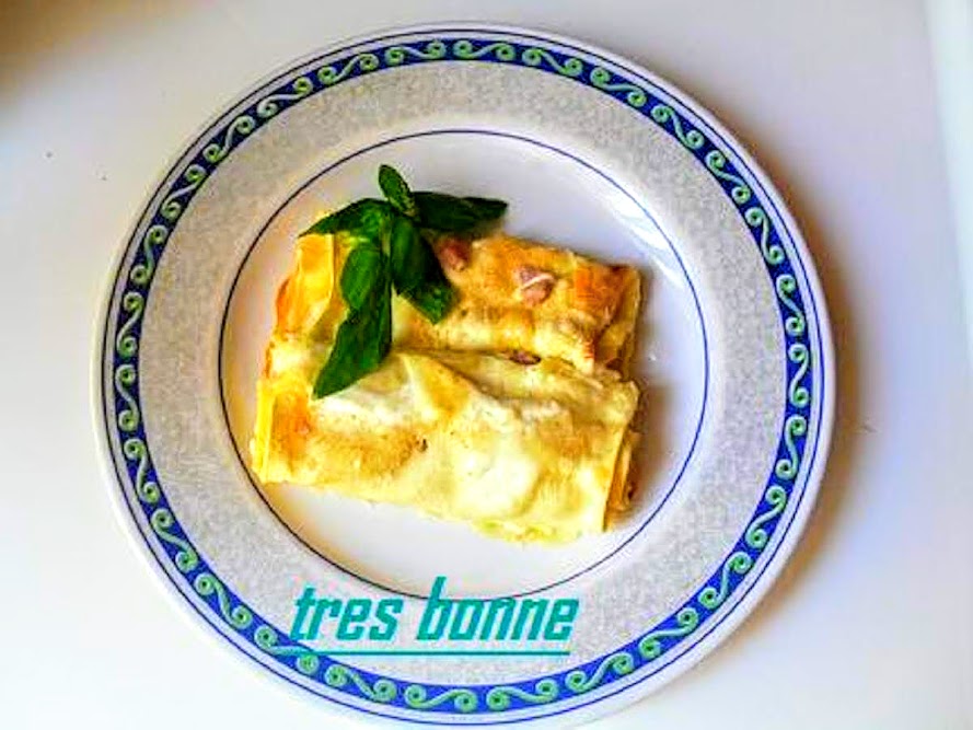 Lasagne mit Zucchini und Fontina