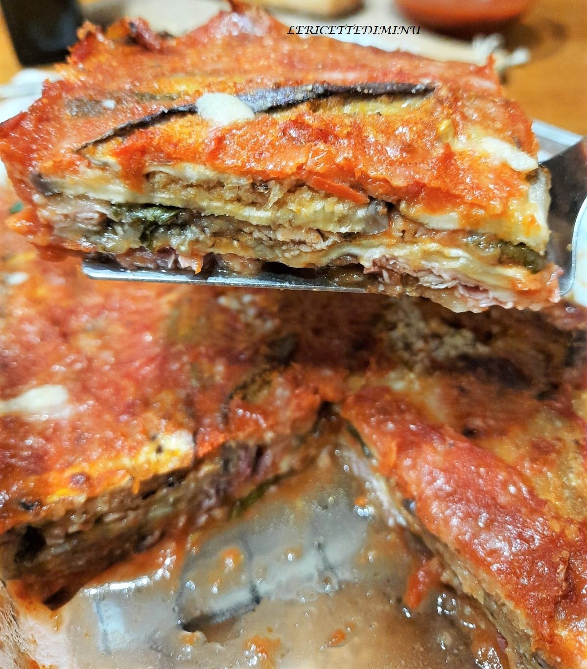 Gegrillte Auberginen-Parmigiana