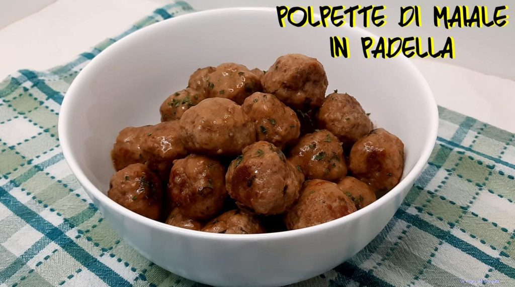 Schweinefleischbällchen in der Pfanne