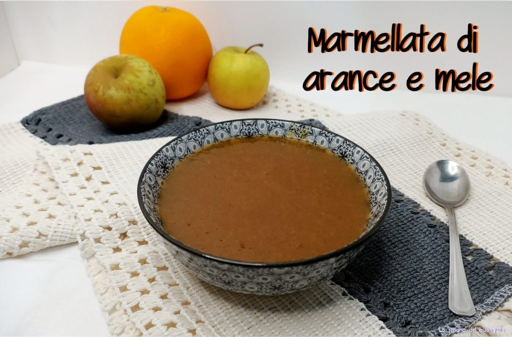 Orangen- und Apfelmarmelade