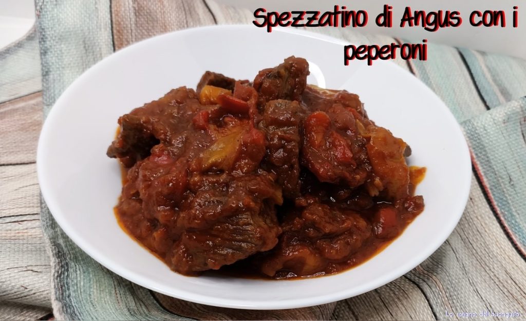 Angus-Gulasch mit Paprika