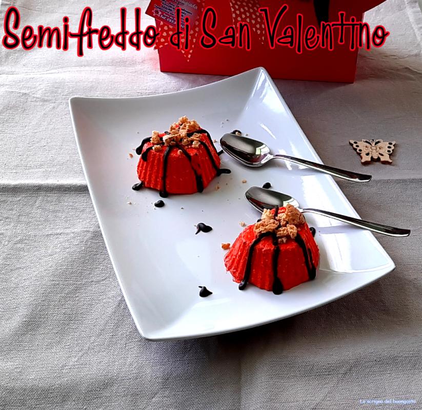 Valentinstag Semifreddo