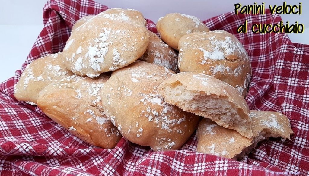 Schnelle Löffelbrötchen