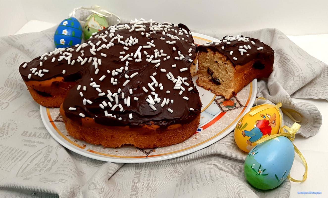 Schokoladen-Colomba ohne Gehzeit