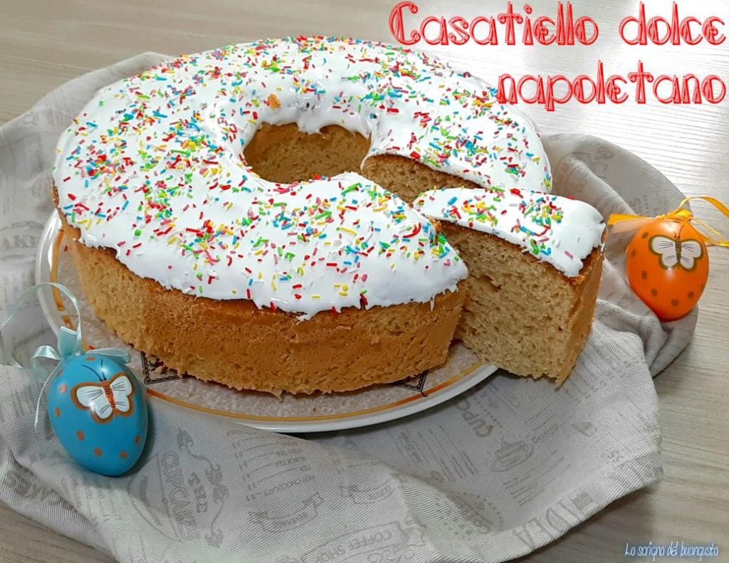 Süßer Neapolitanischer Casatiello