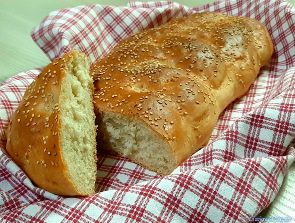 Sesambrot Zopf