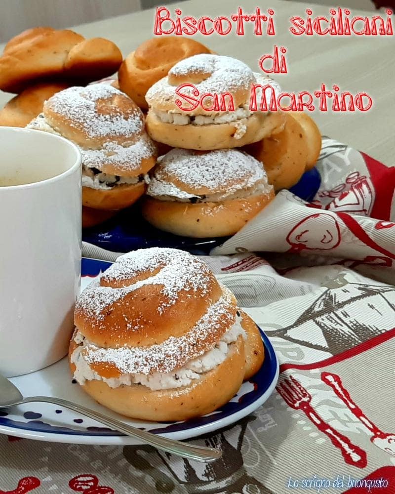 Sizilianische San Martino Kekse