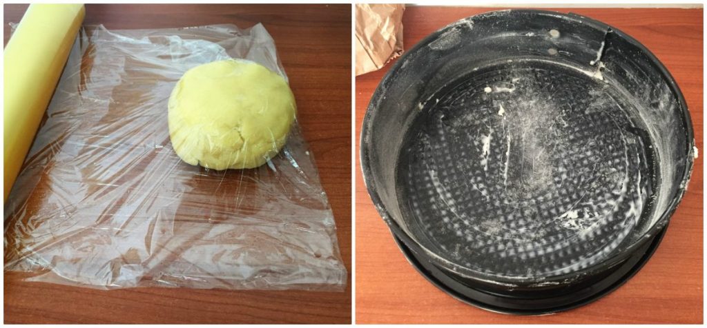 Schokoladentarte Erdbeerensalat