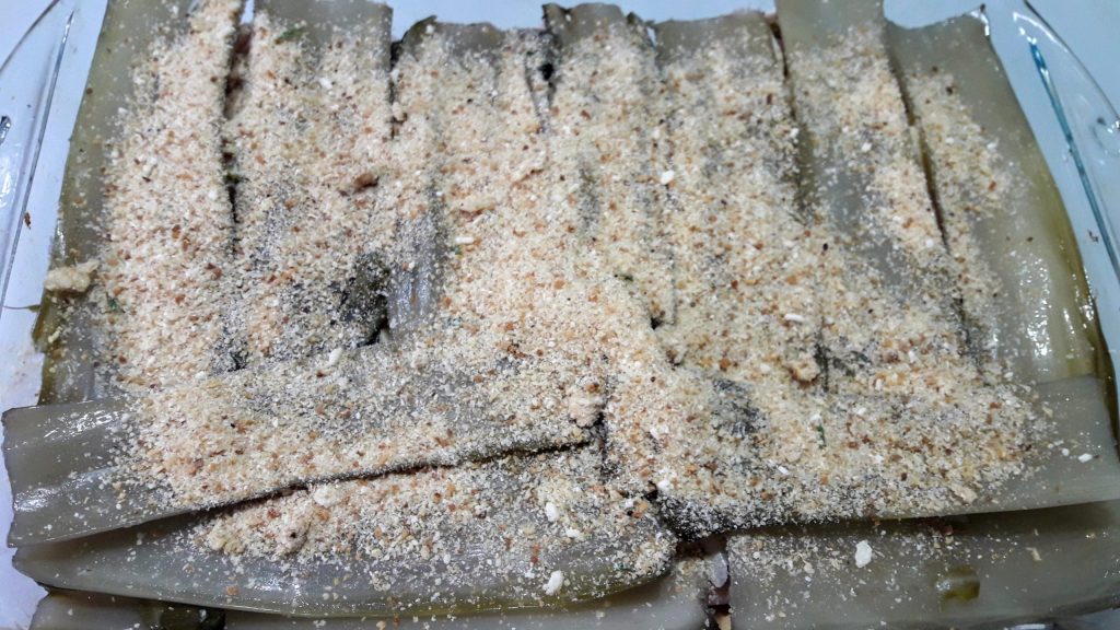 Mangold-Parmesan nach Sizilianischer Art