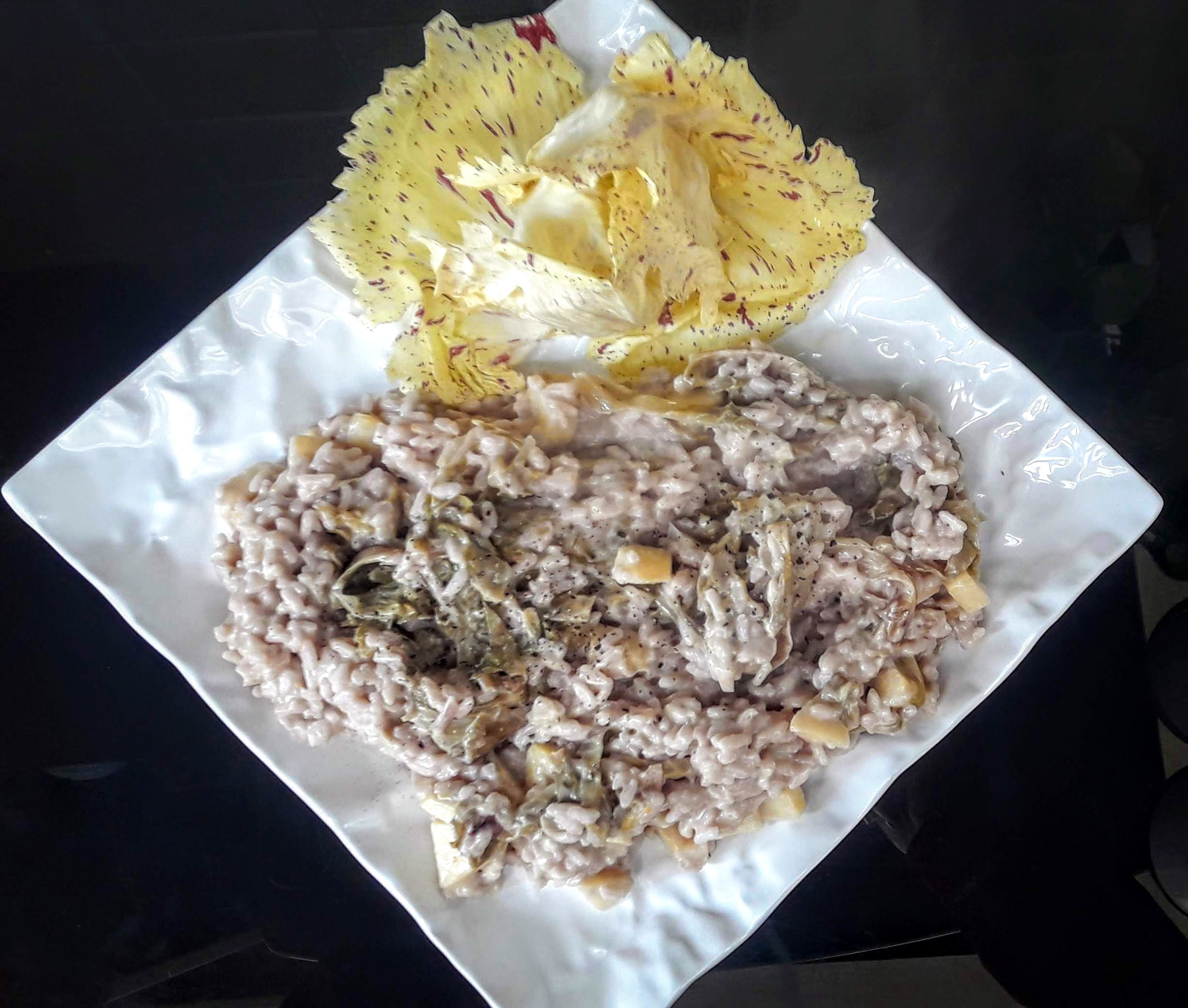 Risotto mit Radicchio aus Maserà