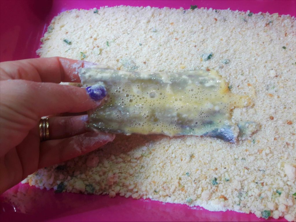 Coste di bietole a cotolette al forno