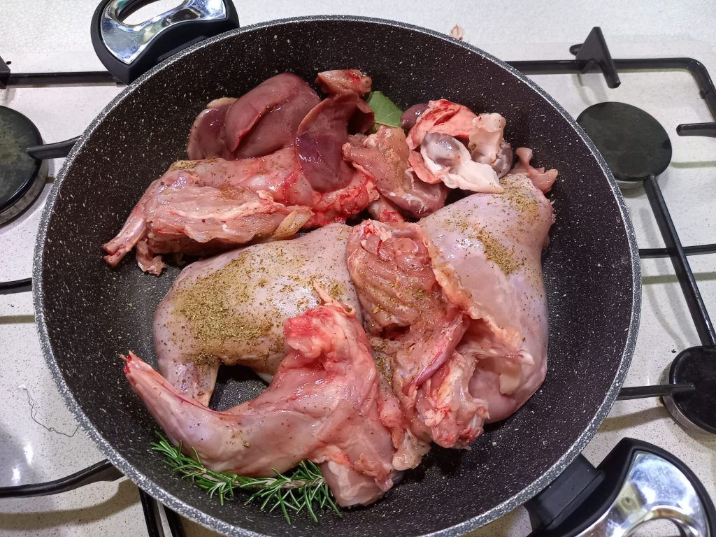 Das Kaninchen süßsauer nach Großmutter Rita