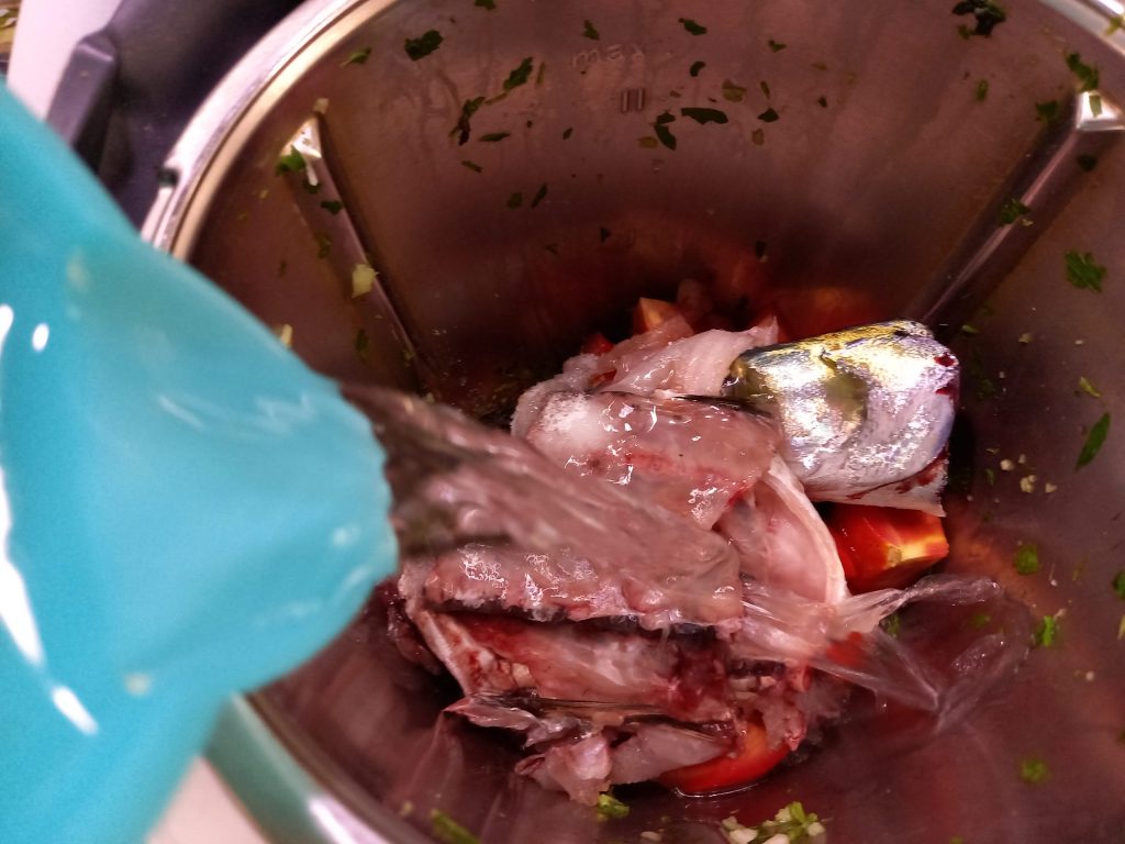 Spaghettata mit Meerhecht oder Barrakuda