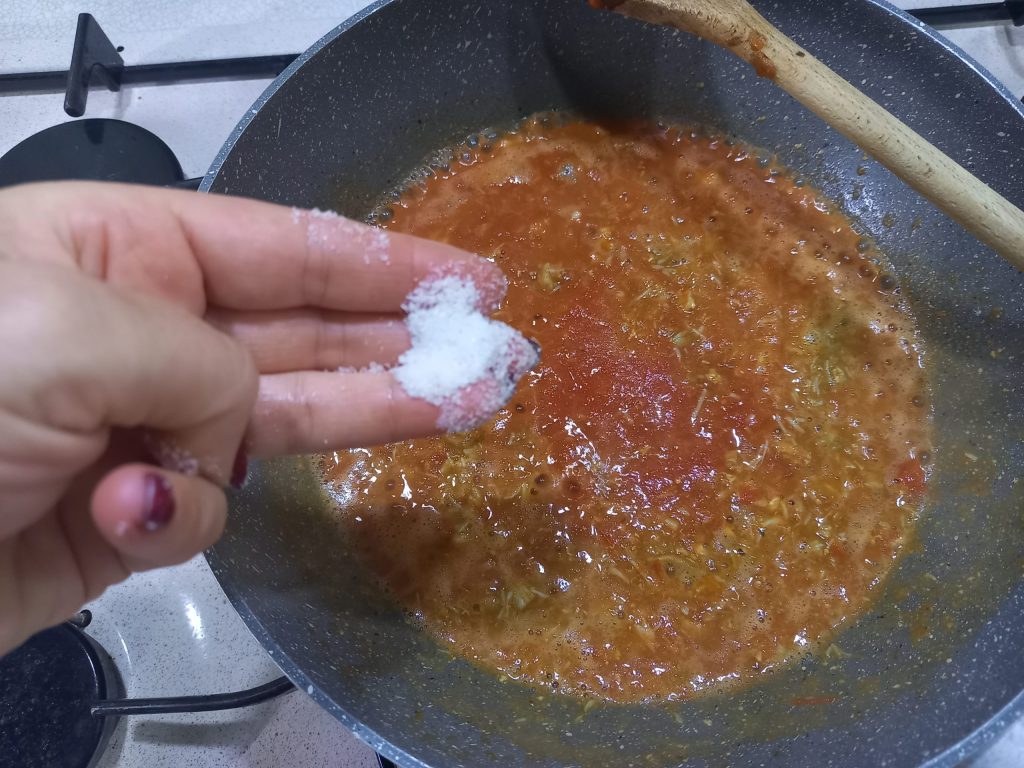 Spaghetti mit Meereskrabbenfleisch