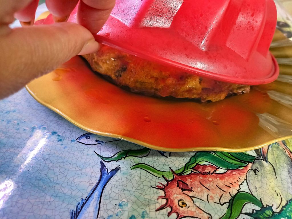 Pilz- und geräucherter Speck-Kranzkuchen