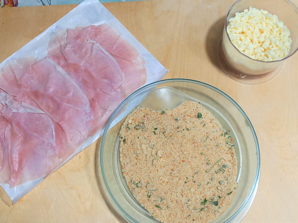 Überbackener Mangold und Ricotta Auflauf