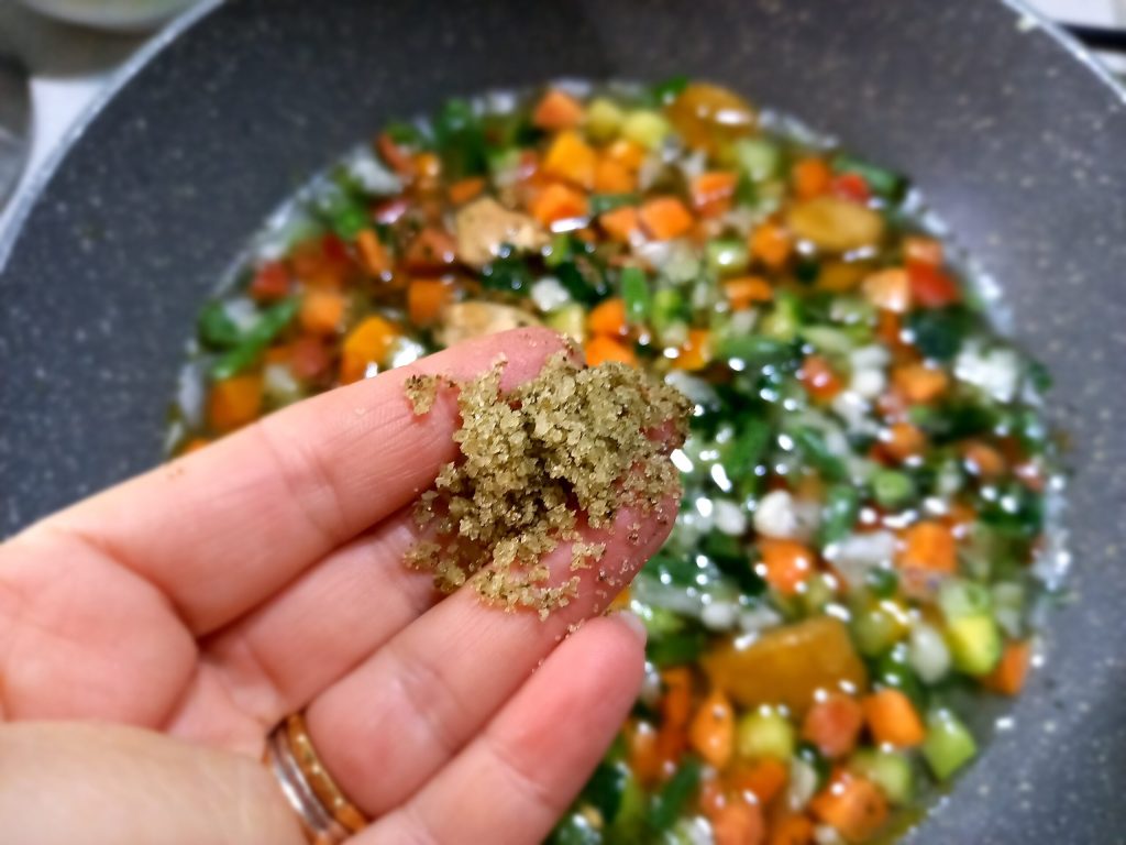 Frühlings-Eier in der Pfanne und mit dem Bimby