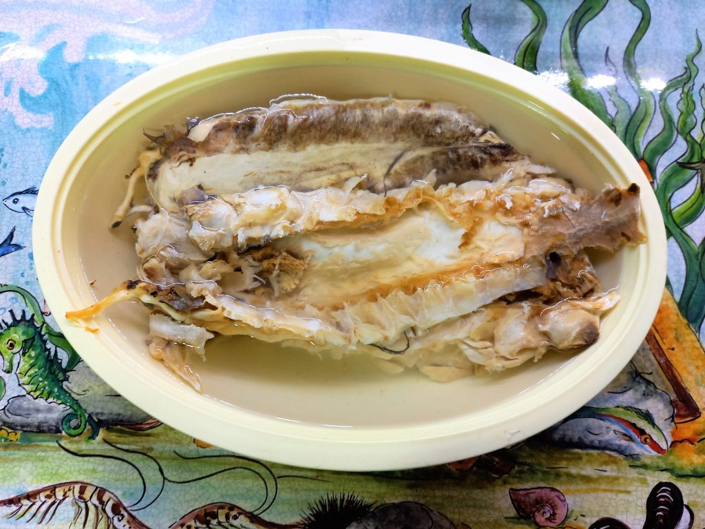 Stockfischmägen-Rouladen nach Messinesischer Art