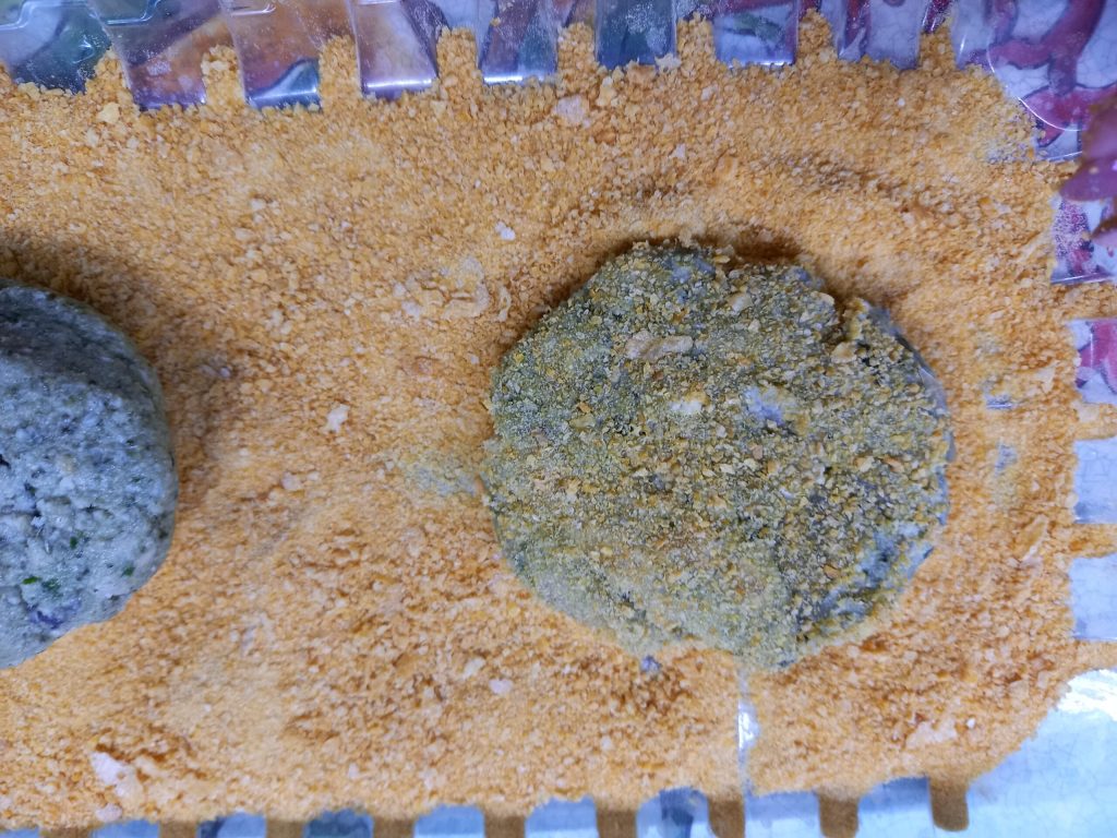 Schwertfisch- und Zucchinikugeln