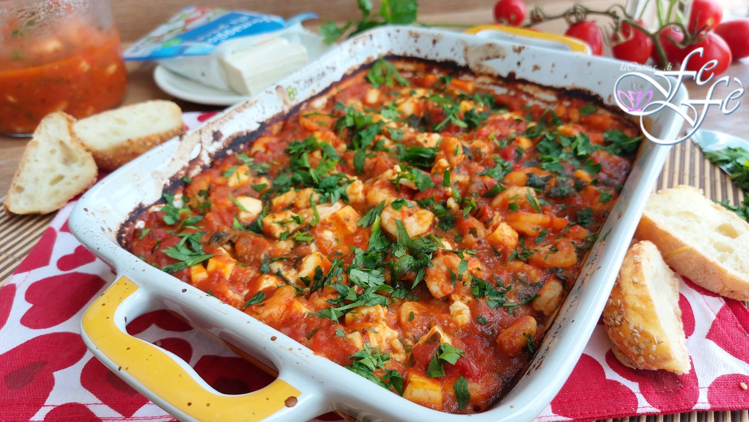 GARNELEN SAGANAKI (Griechisches Rezept)