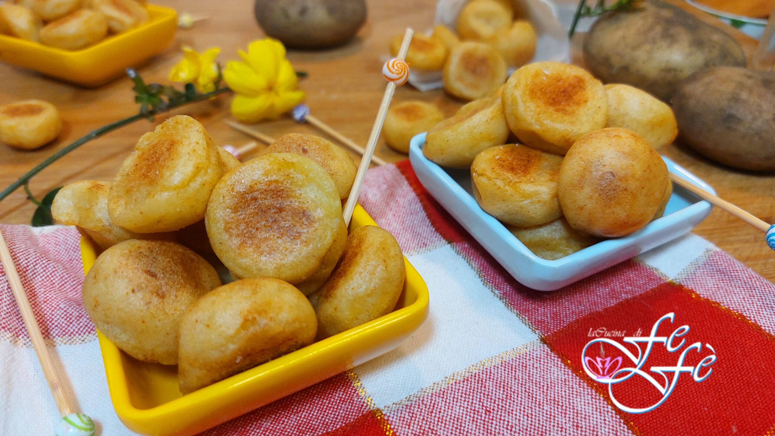 PAPRIKA-KARTOFFELBÄLLCHEN (Ofenrezept)