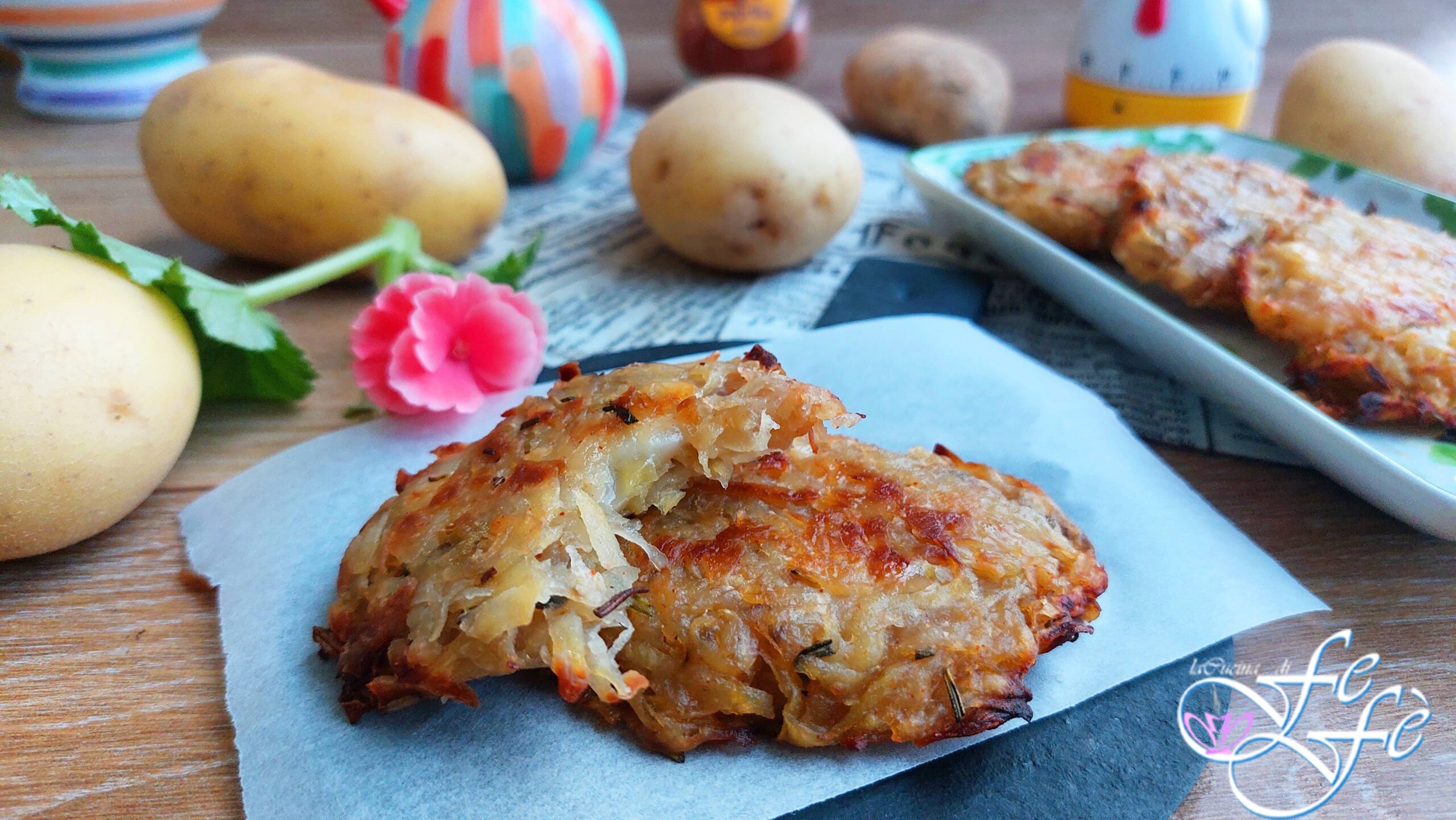 GEBACKENE GEFÜLLTE KARTOFFELRÖSTI