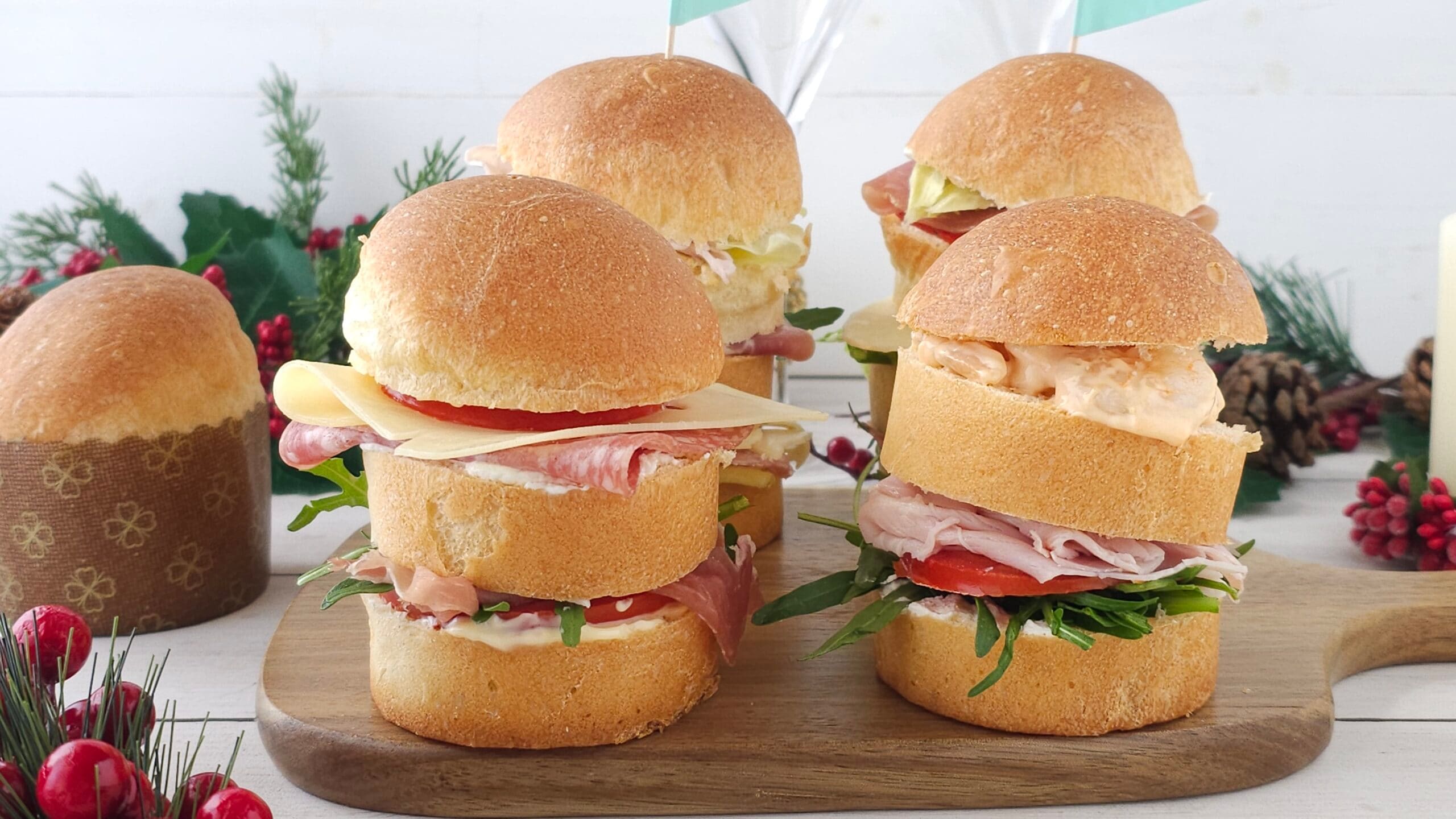 Gastronomische Mini-Panettoni