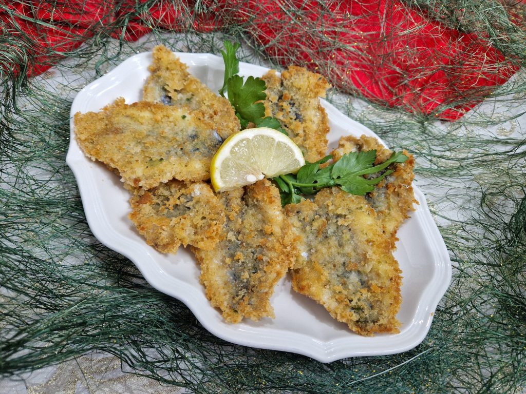 Sardinen und Sardellen als Koteletts