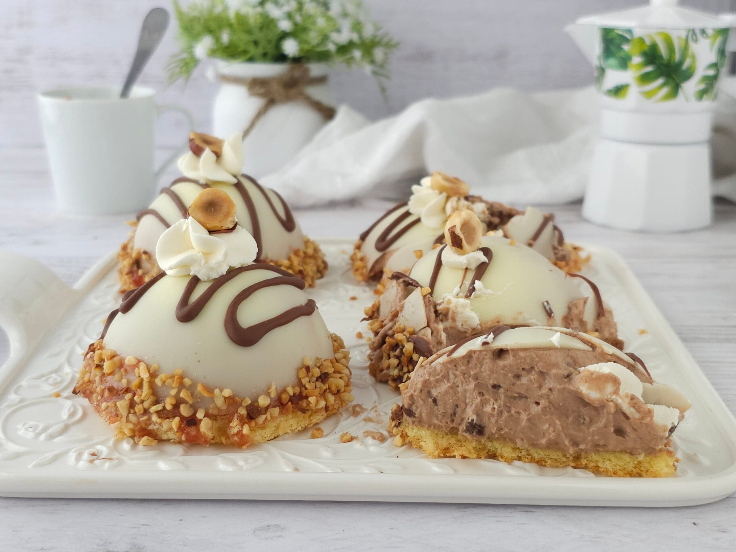 Einzelportion Halbkugelgebäck