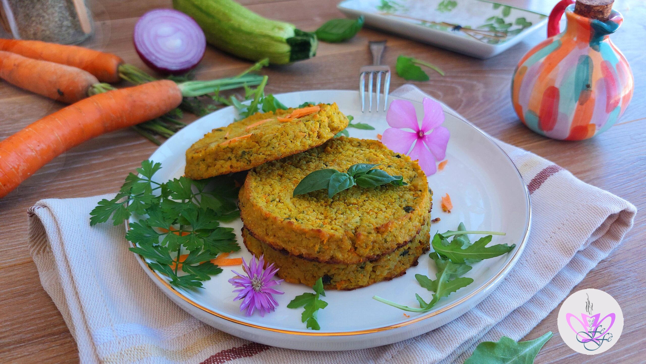 VEGANE ZUCCHINI-TOFU-BURGER (Glutenfreies Rezept)