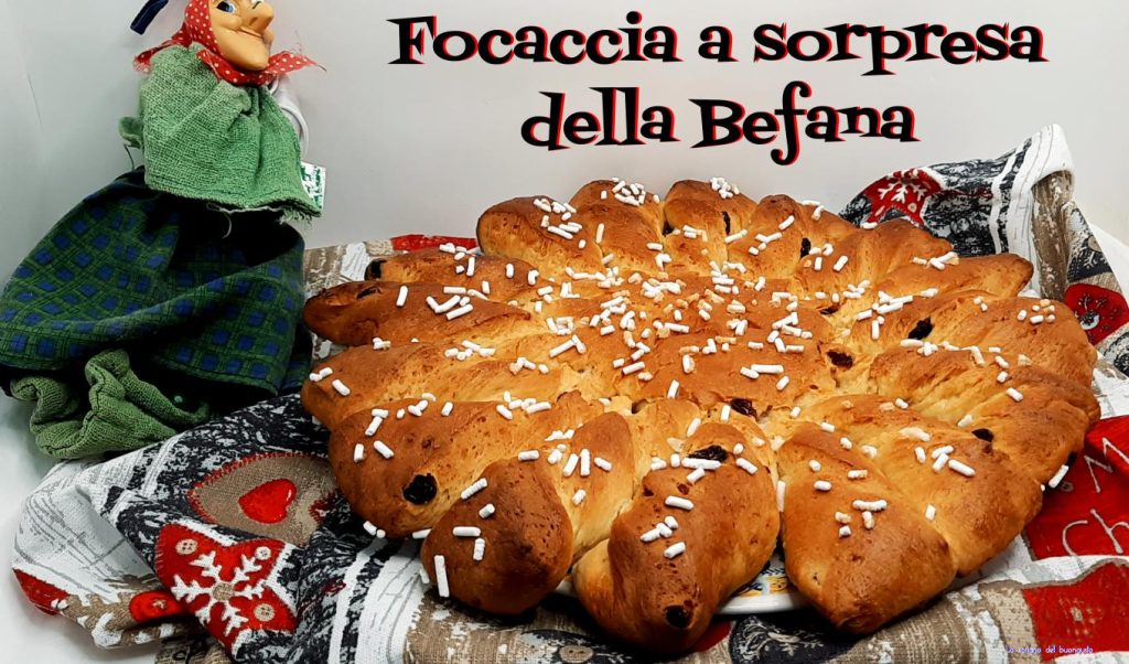 Überraschungsfocaccia der Befana