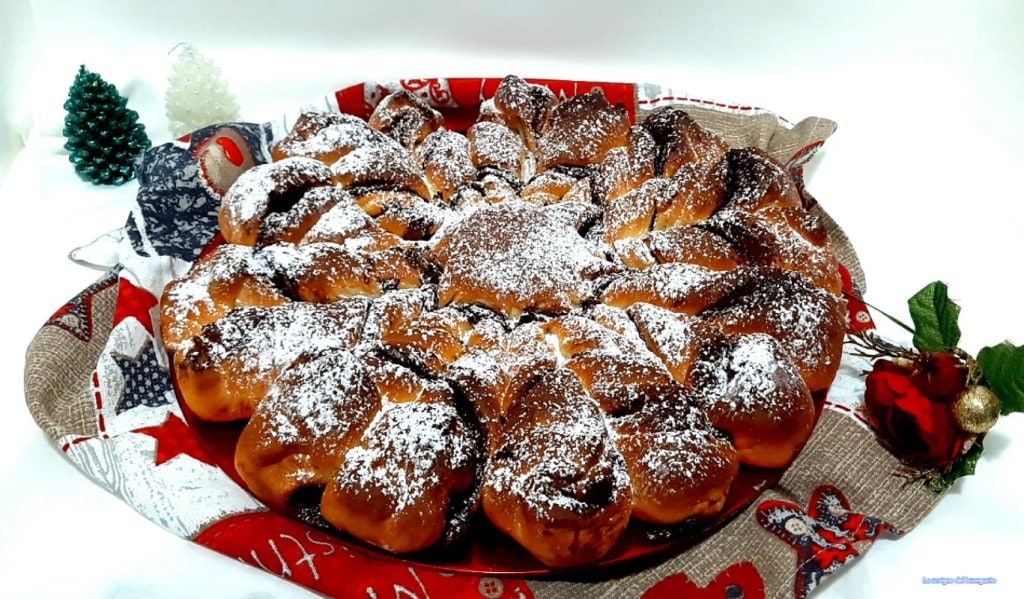 Weihnachtssternkuchen