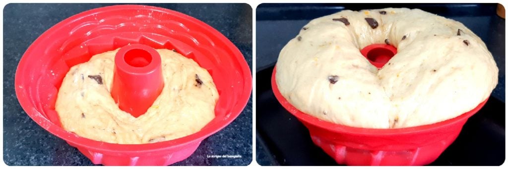 Weihnachtlicher Kugelhupf oder Gugelhupf