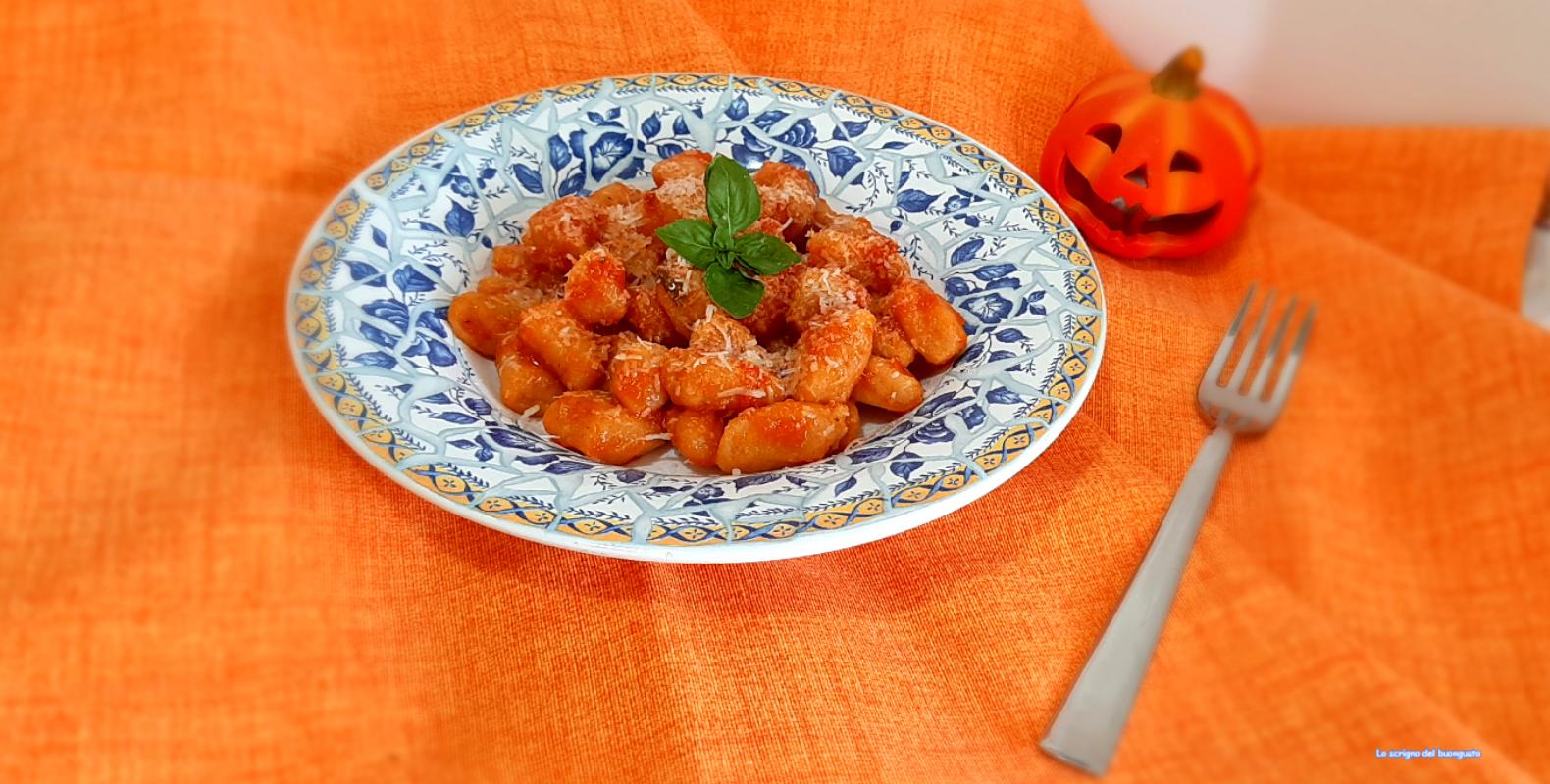 Kürbisgnocchi ohne Ei