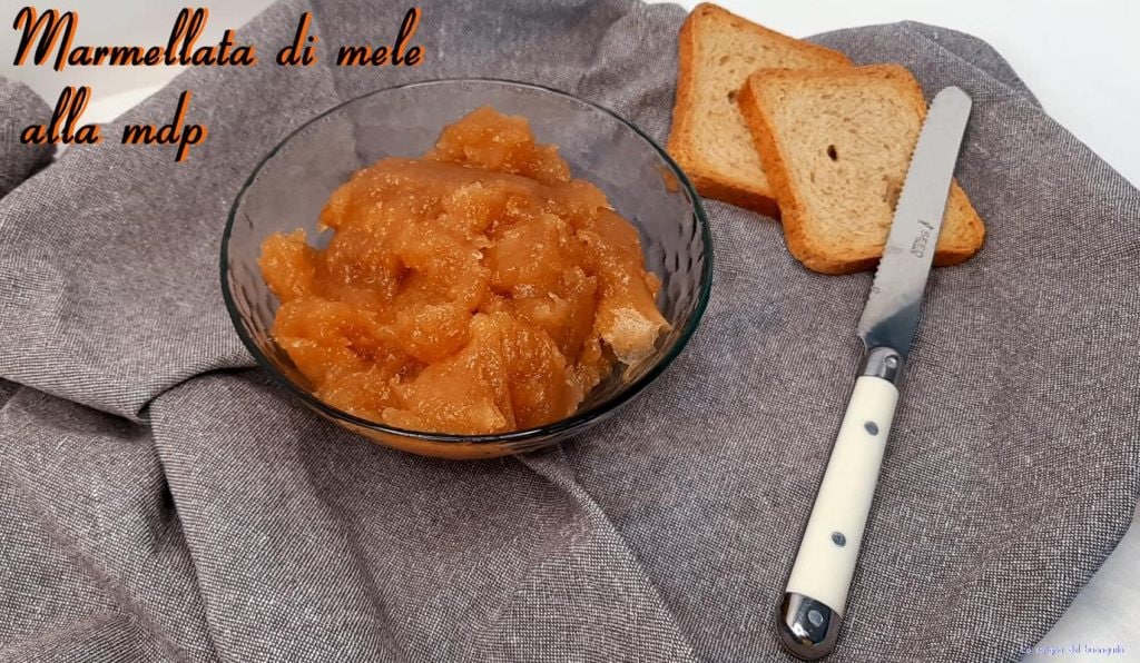 Apfelmarmelade mit der Brotbackmaschine