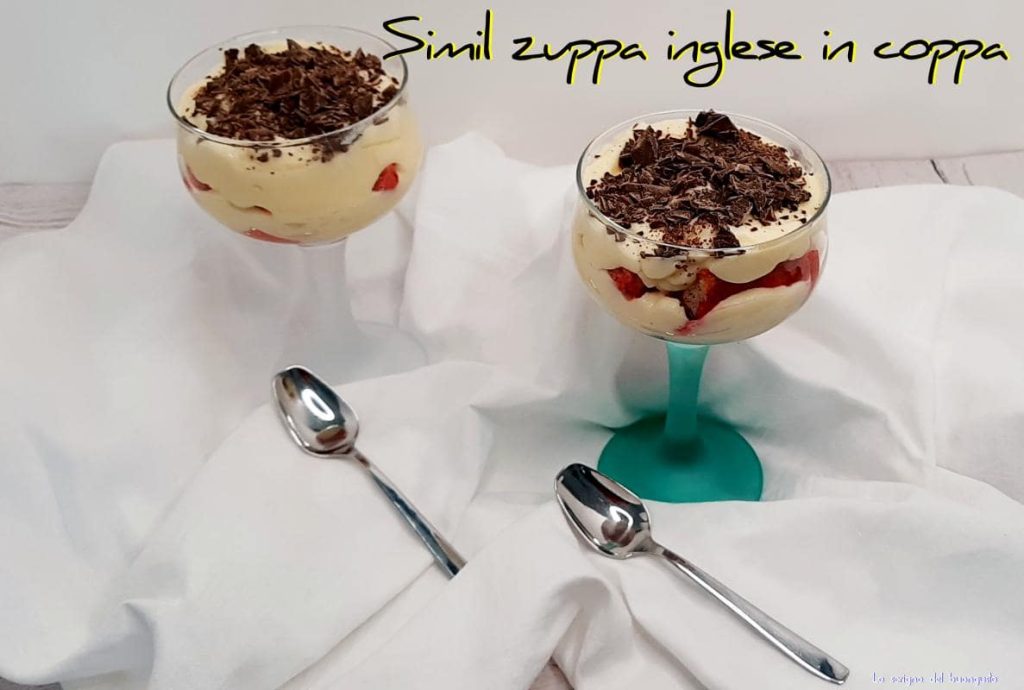 Ähnliche Zuppa Inglese im Glas