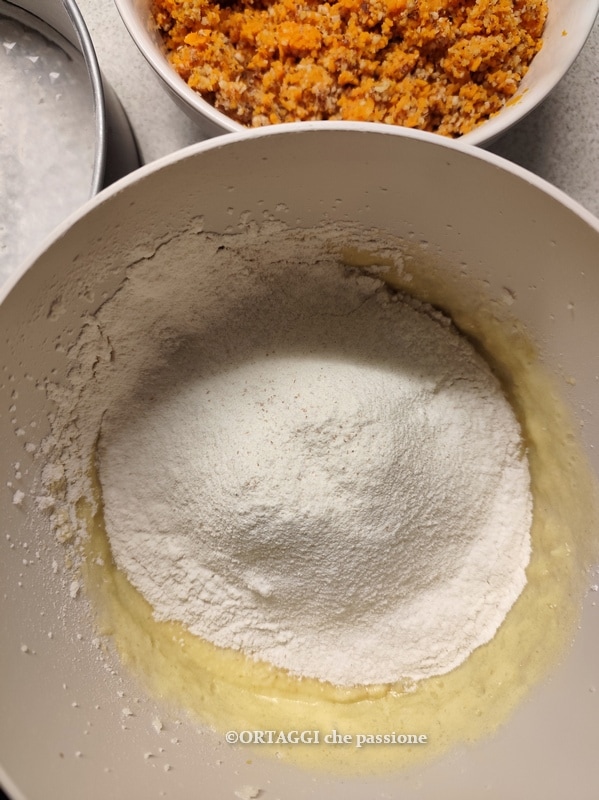 Pulver in Omas Kürbiskuchen