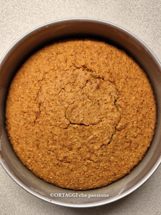 Kuchen in der Backform gebacken