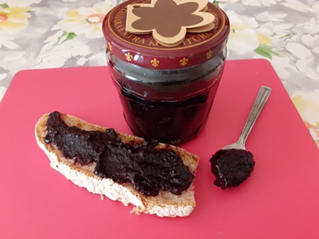 BROMBEERMARMELADE OHNE WASSER