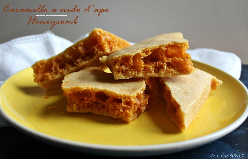 Bienenwaben-Karamell - Honeycomb