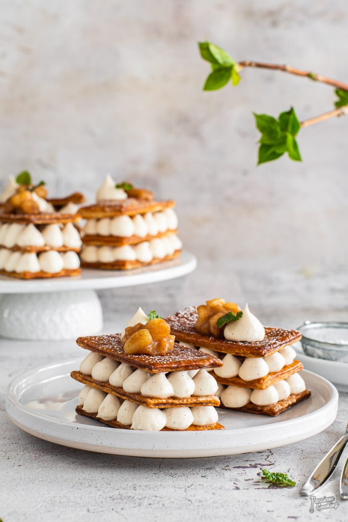 Blätterteigkuchen mit Red Delicious Bio Äpfeln