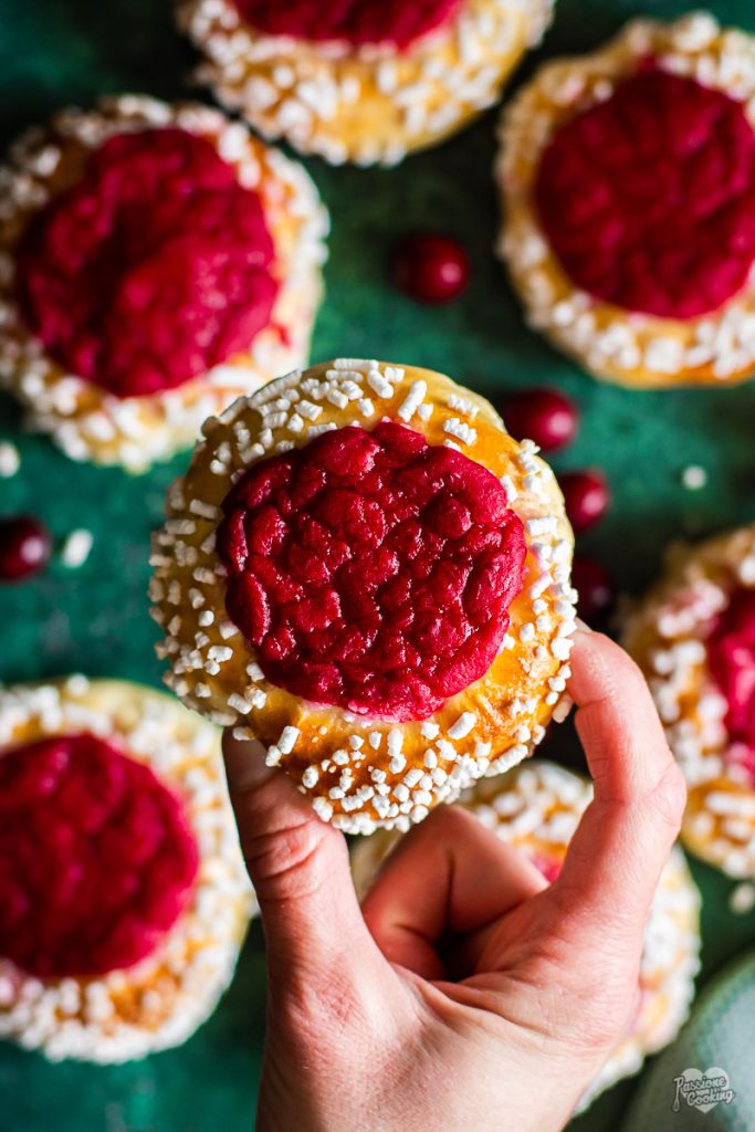 Brioche mit Cranberrycreme