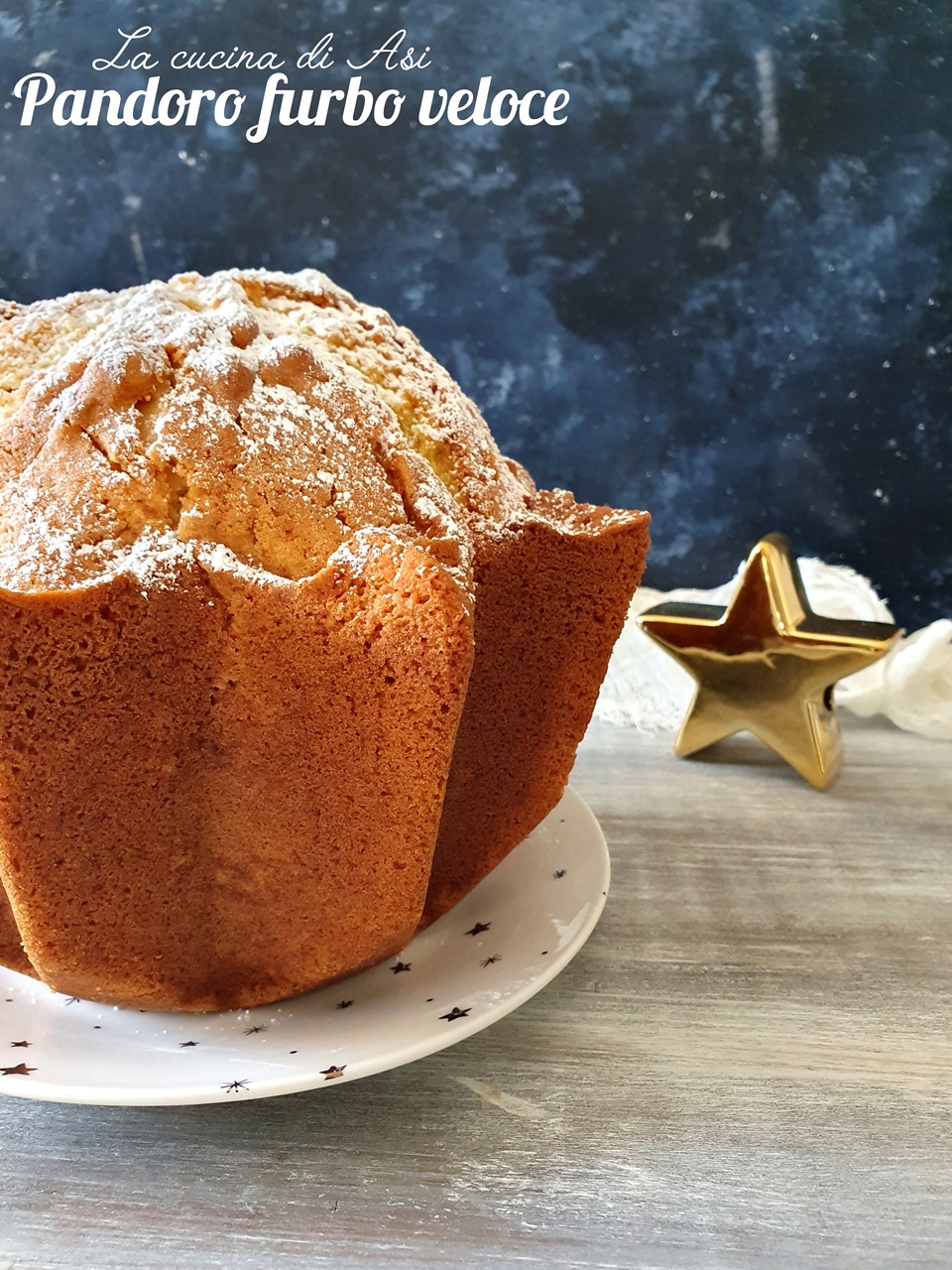 Schnelles hausgemachtes Pandoro – Das clevere Rezept ohne Hefe