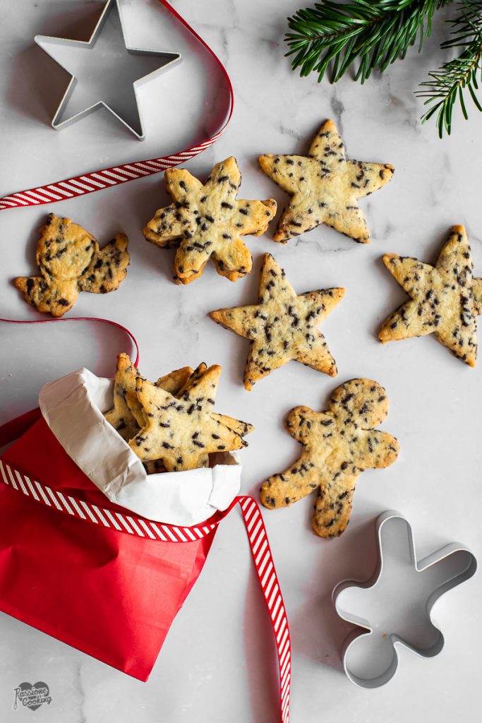 Einfache Weihnachtsplätzchen