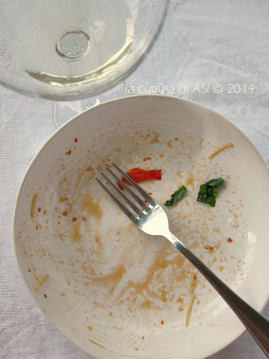 Spaghetti mit Auberginen, Kirschtomaten und Kapern