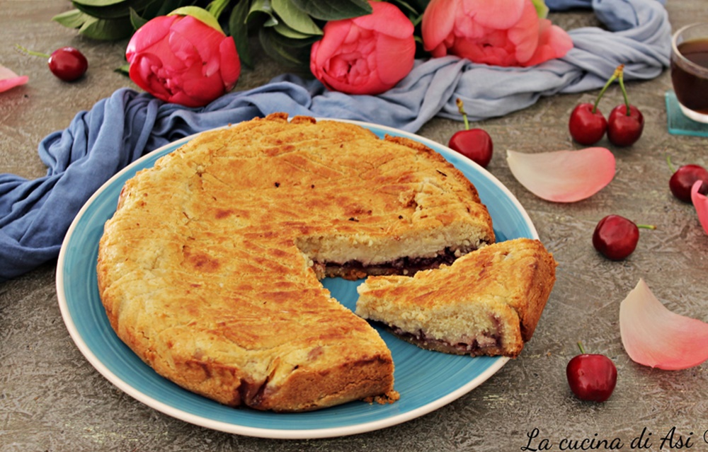 Gateau Basque oder Pastel Vasco typisches Dessert des Baskenlandes