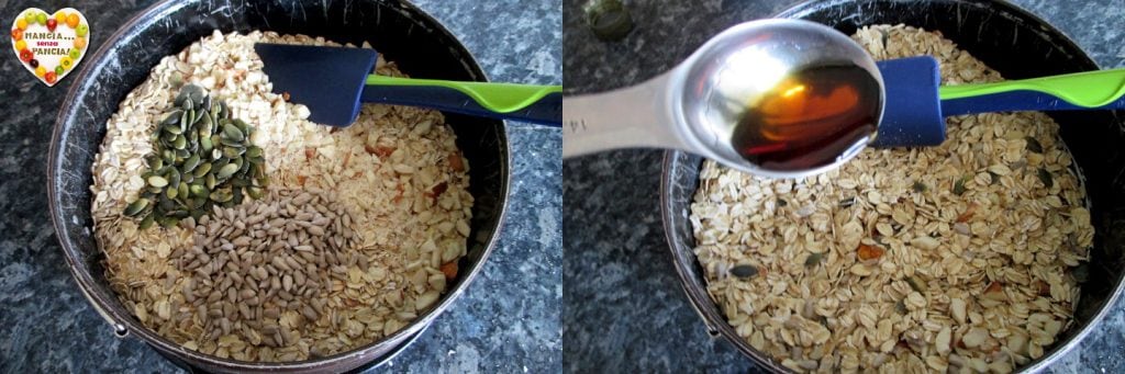 Hausgemachtes Granola in der Heißluftfritteuse, Mangia senza Pancia