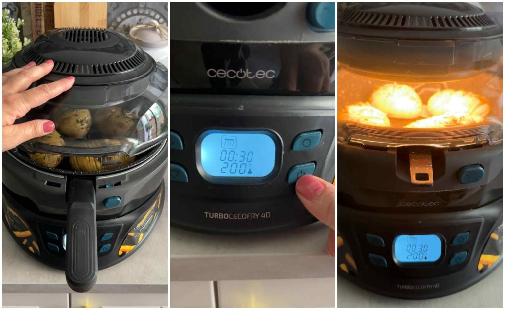 Hasselback-Kartoffeln in der Heißluftfritteuse