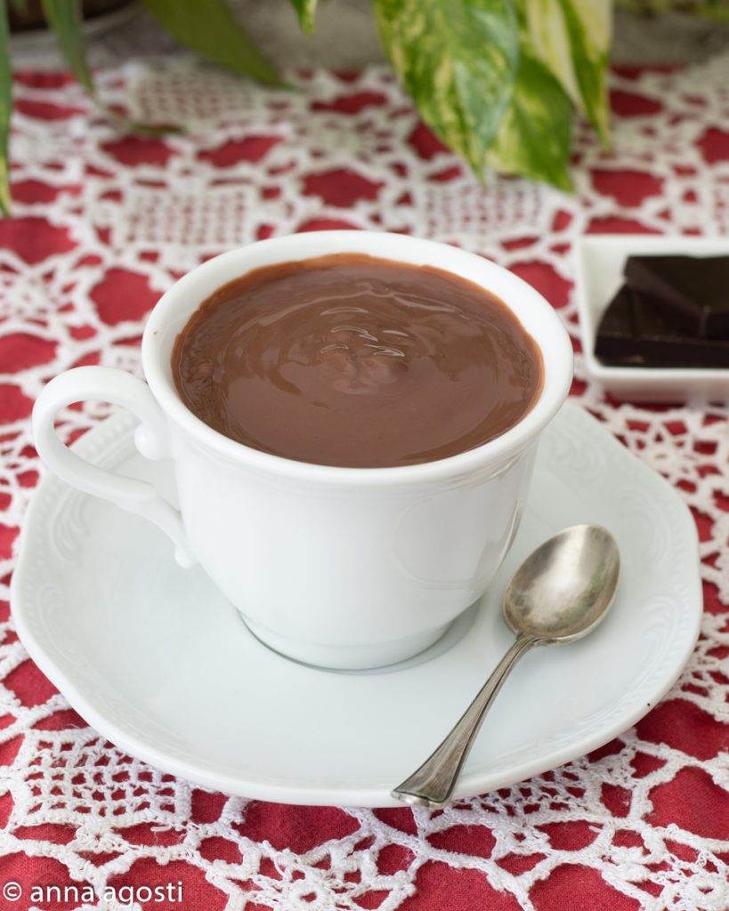 Heiße Schokolade wie im Café