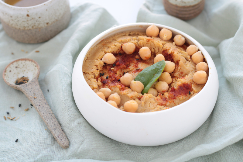 Hummus aus Kichererbsen